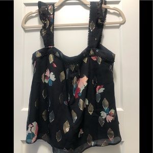 Sezane blouse cami size 38